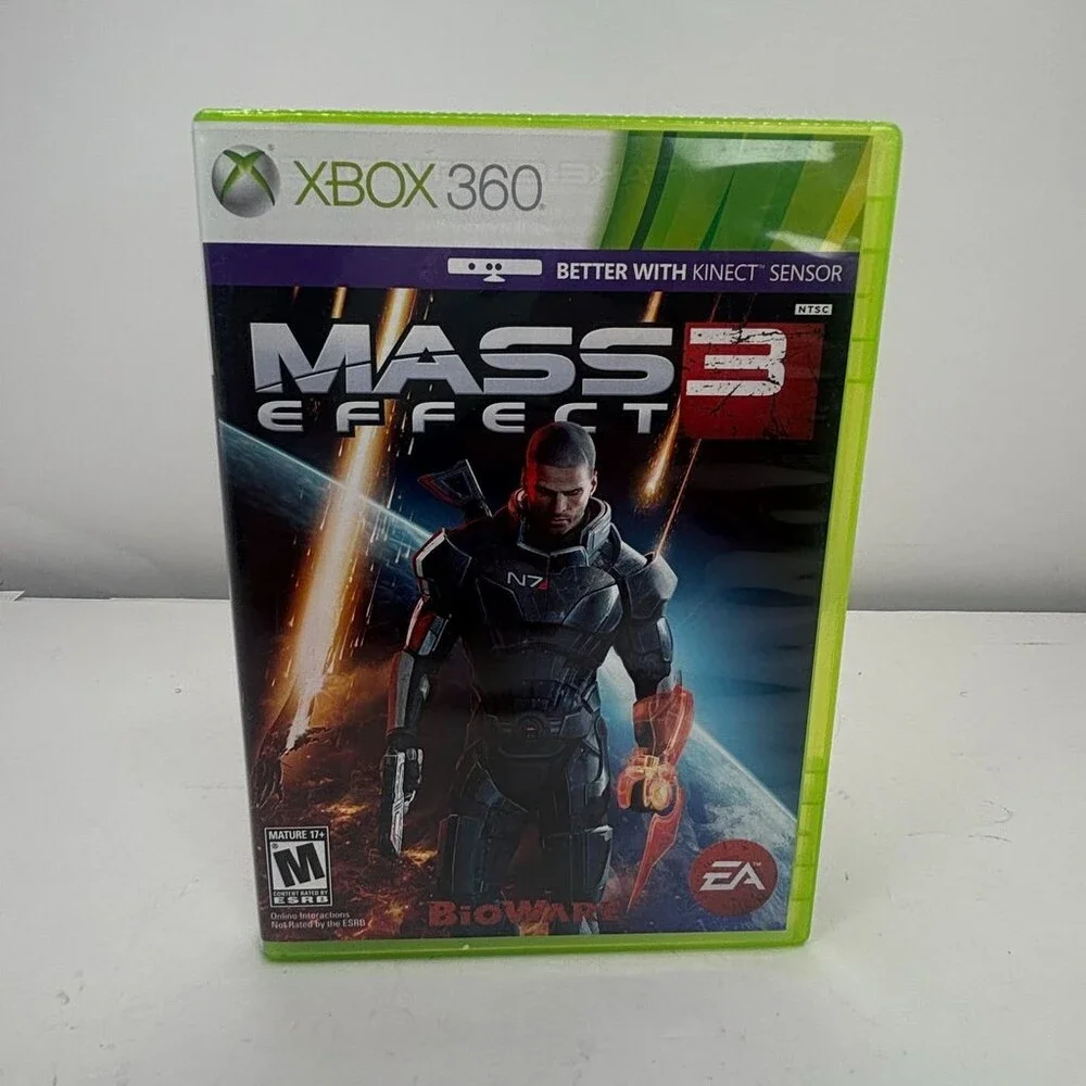 Mass Effect 3 (Microsoft Xbox 360, 2012) BioWare EA No Manual